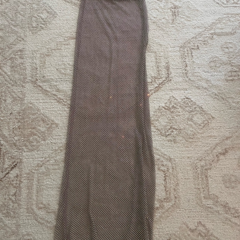 Zara crystalized sheer skirt